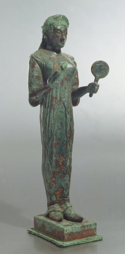 Statue of Persephone, from the Sanctuary of the Thirteen Altars, Lanuvio by Roman